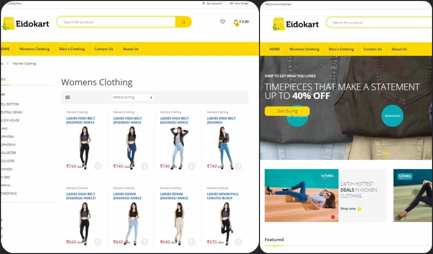 Eidokart Fashion E-Store